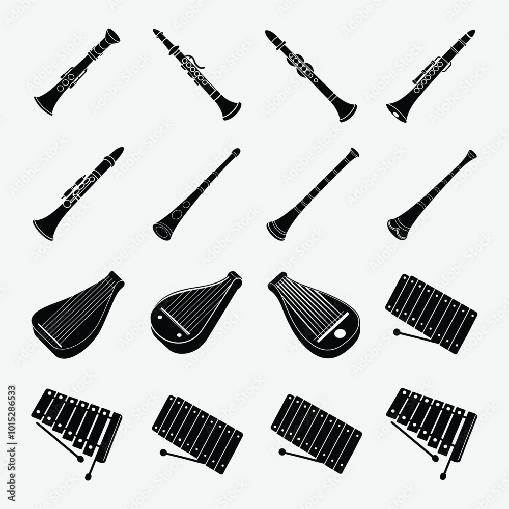 Elevate your projects with this music instrument vector pack. Great for mugs, books, t-shirts, and more! Fully customizable for your creative needs. Elevate your projects with this music instrument vector pack. Great for mugs, books, t-shirts, and more! Fully customizable for your creative needs.