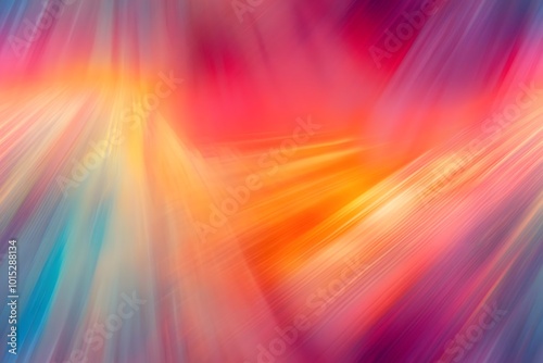 Background of sunrise light rays abstract pattern