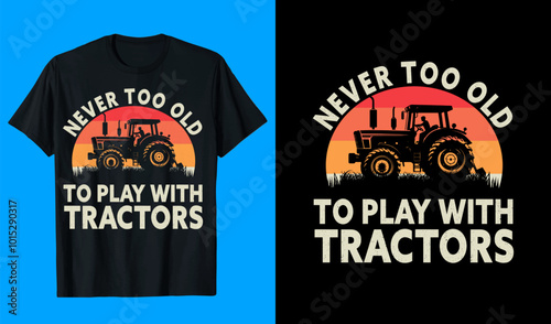 Tractors T-shirt Design