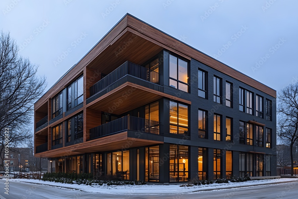 Mixed-use residential building Mixed-use residential building