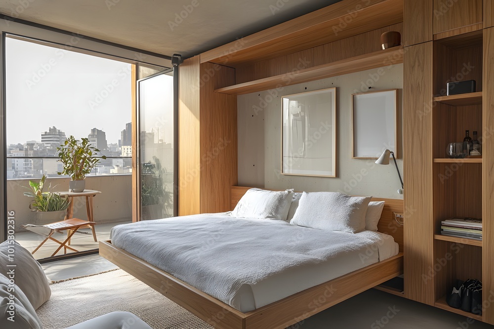 Urban minimalist studio apartment Urban minimalist studio apartment