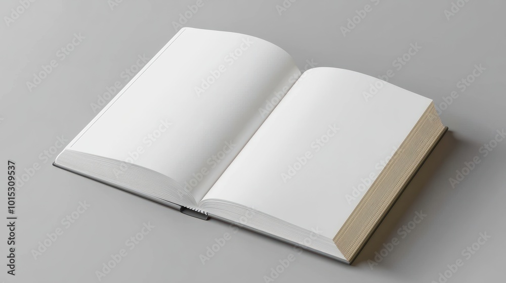 blank book, open book with blank pages, Mockup of a white blank hardcover book or notebook cover, Blank photorealistic notebook mockup on light grey background, front and back view, Ai generated imag blank book, open book with blank pages, Mockup of a white blank hardcover book or notebook cover, Blank photorealistic notebook mockup on light grey background, front and back view, Ai generated imag