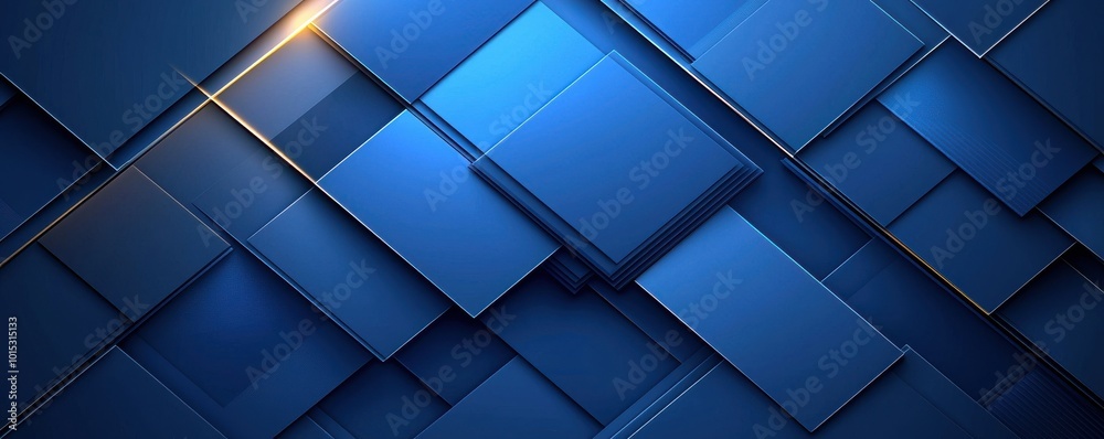 Blue background featuring a complex geometric pattern with glowing elements and abstract design Blue background featuring a complex geometric pattern with glowing elements and abstract design
