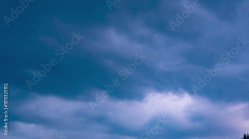  Storm precursor dark clouds rolling in gale force winds live video