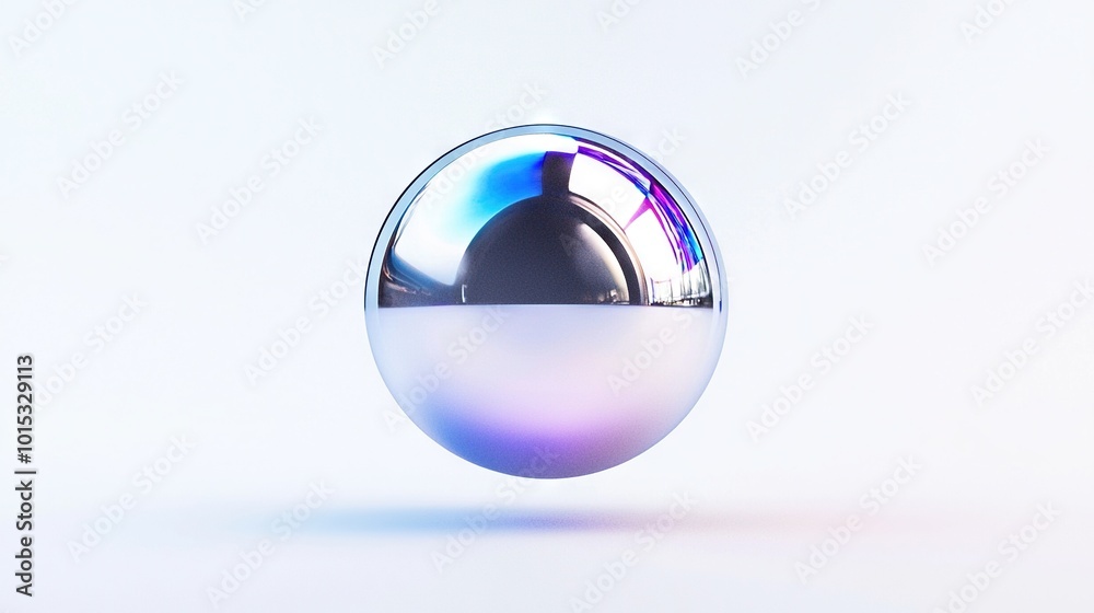 An egg reflects a building in its center An egg reflects a building in its center
