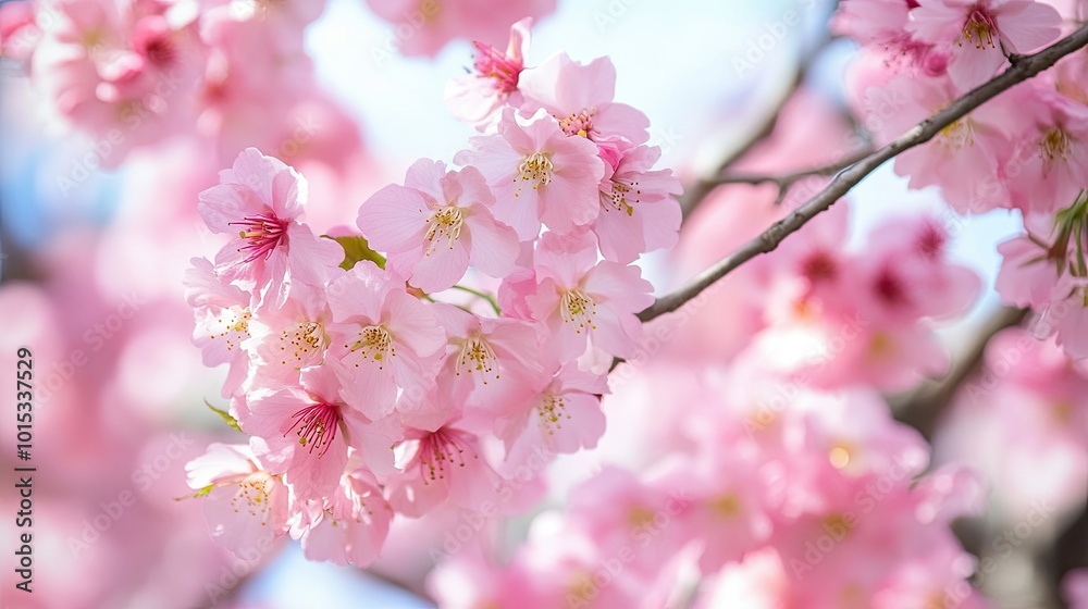 Realistic fruit tree branch with spring flowers. Beautiful flowering apple tree in spring day. Illustration for cover, card, postcard, brochure, advertising or presentation. Realistic fruit tree branch with spring flowers. Beautiful flowering apple tree in spring day. Illustration for cover, card, postcard, brochure, advertising or presentation.