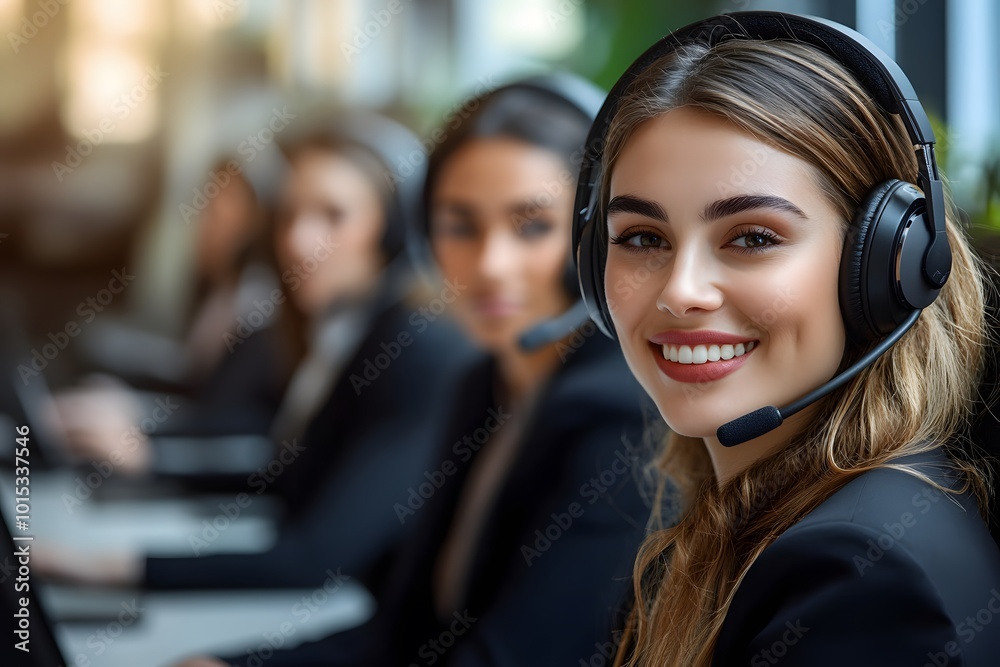 professional, business and smiling people working at call center as customer service support in the office professional, business and smiling people working at call center as customer service support in the office