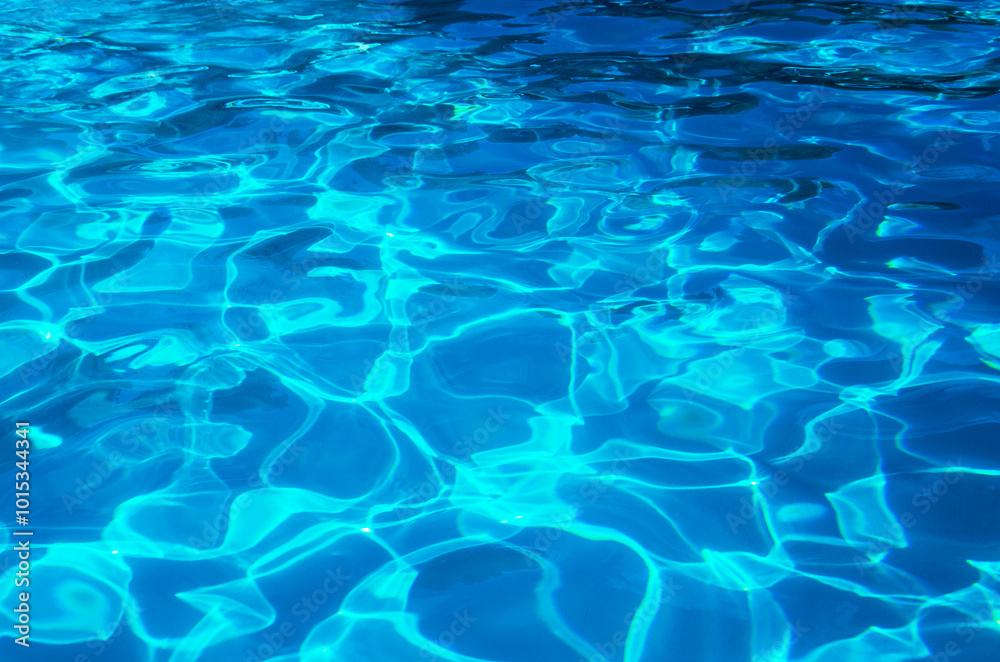 water in swimming pool rippled water detail background water in swimming pool rippled water detail background