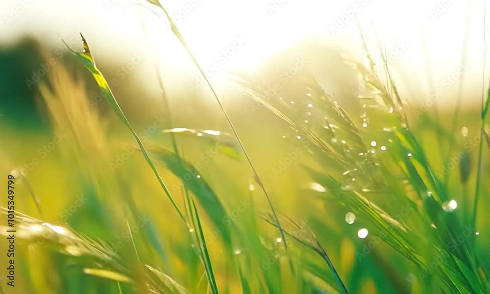 grass and sun