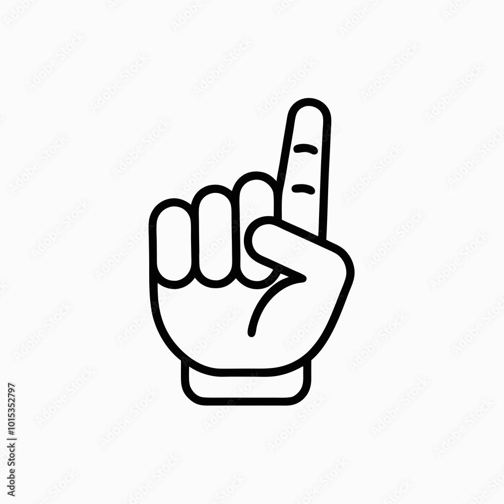 Stylized hand gesture with an index finger raised, symbolizing importance or a call to attention
Stylized hand gesture with an index finger raised, symbolizing importance or a call to attention