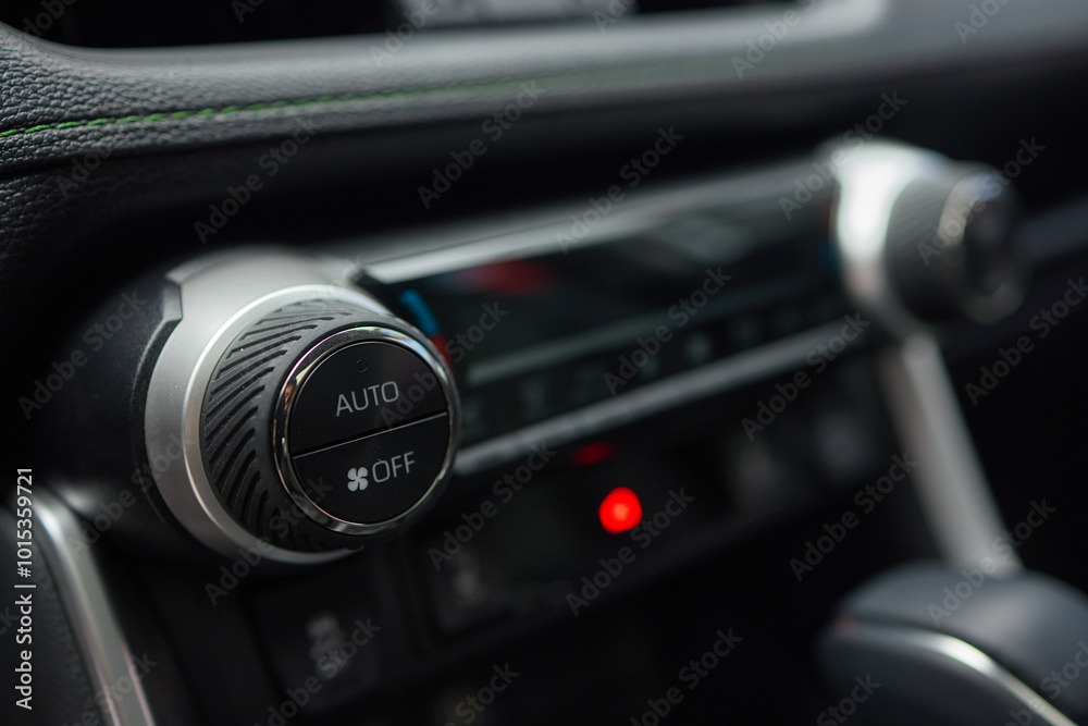 The car dashboards climate control is essential for driver comfort and convenience The car dashboards climate control is essential for driver comfort and convenience