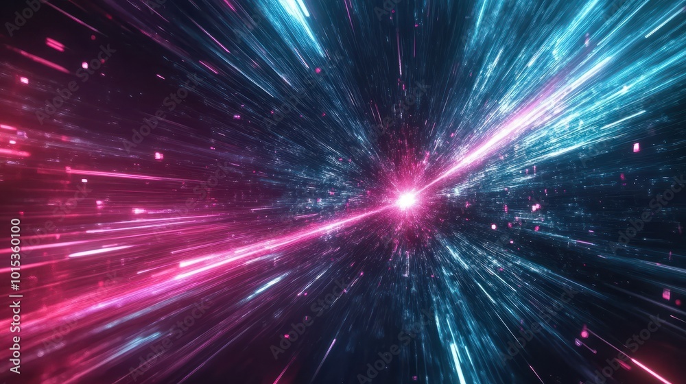 Streaming video and digital information moving at the speed of light through cyberspace Streaming video and digital information moving at the speed of light through cyberspace