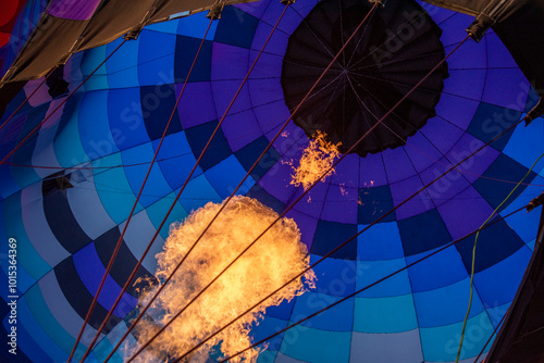 Obraz na płótnie Hot Air Balloon Festival Albuquerque w salonie
