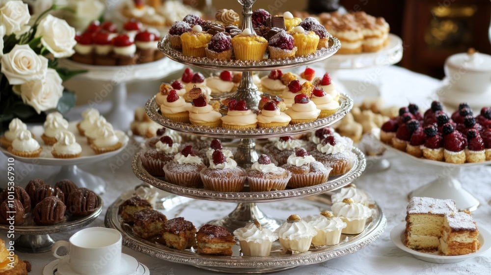 Elegant Dessert Buffet