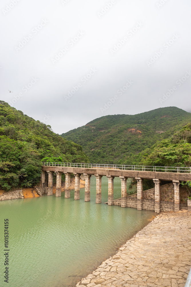The Tai Tam Reservoirs, also known as Tai Tam Reservoir Group, is a group of reservoirs located in the Tai Tam Country Park in the eastern part of Hong Kong Island in Hong Kong. The Tai Tam Reservoirs, also known as Tai Tam Reservoir Group, is a group of reservoirs located in the Tai Tam Country Park in the eastern part of Hong Kong Island in Hong Kong.