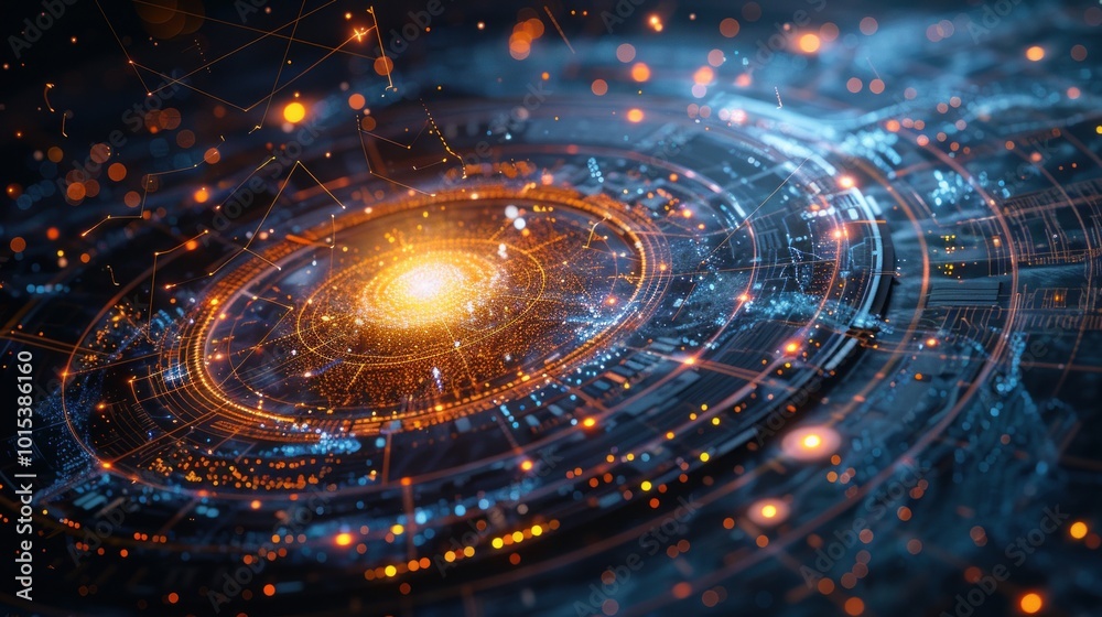 An image of a zodiac map with abstract elements and bright lights. Blue and orange tones emphasize themes of astrology and the universe, symbolizing the mysticism and energy of zodiac symbols An image of a zodiac map with abstract elements and bright lights. Blue and orange tones emphasize themes of astrology and the universe, symbolizing the mysticism and energy of zodiac symbols