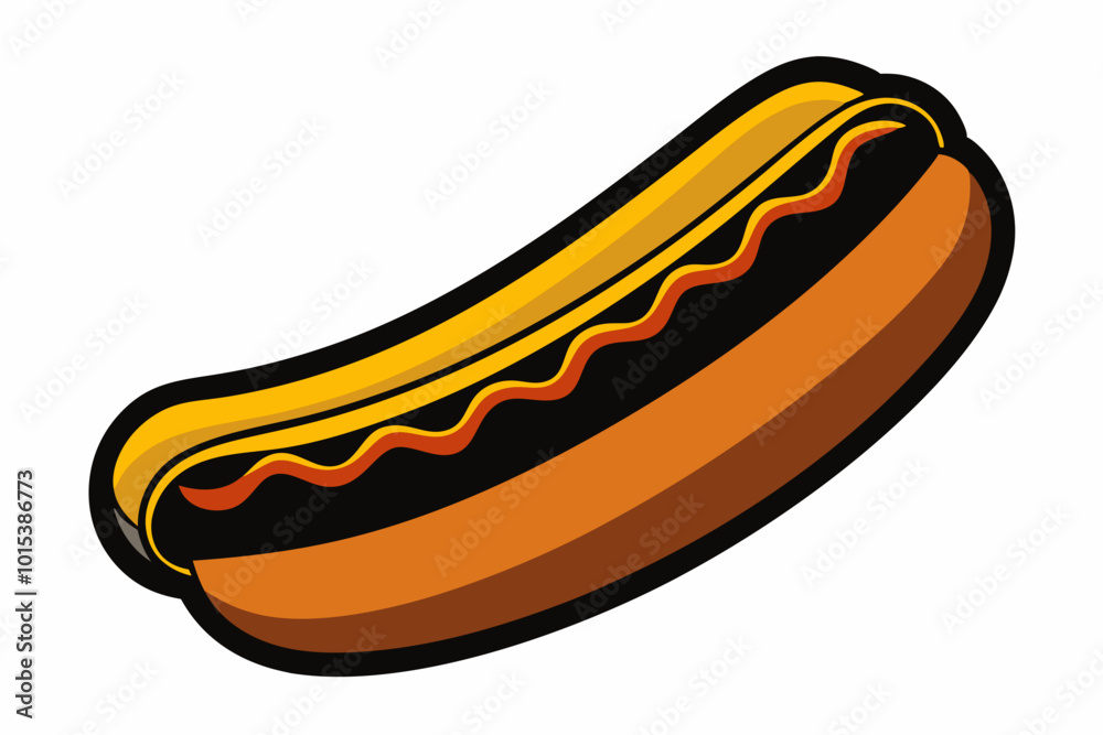 3d fast food realistic hot dog, silhouette black color vector illustration 3d fast food realistic hot dog, silhouette black color vector illustration
