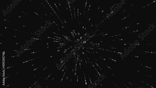 Abstract silver star. Glitter burst with silver texture. Vector background
