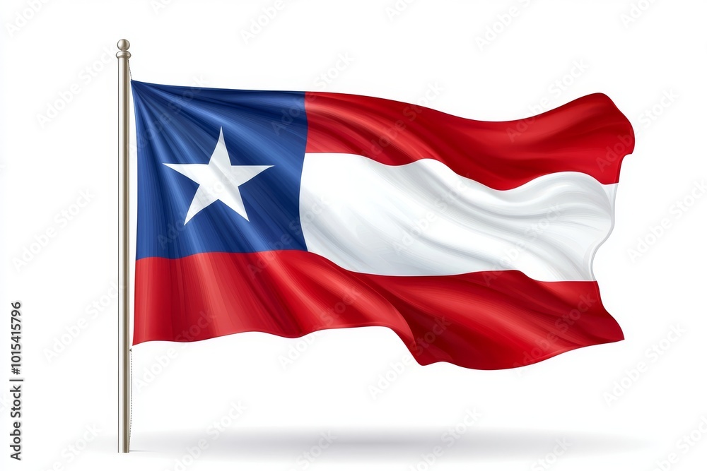 High-quality real original texas national flag in transparent plastic High-quality real original texas national flag in transparent plastic