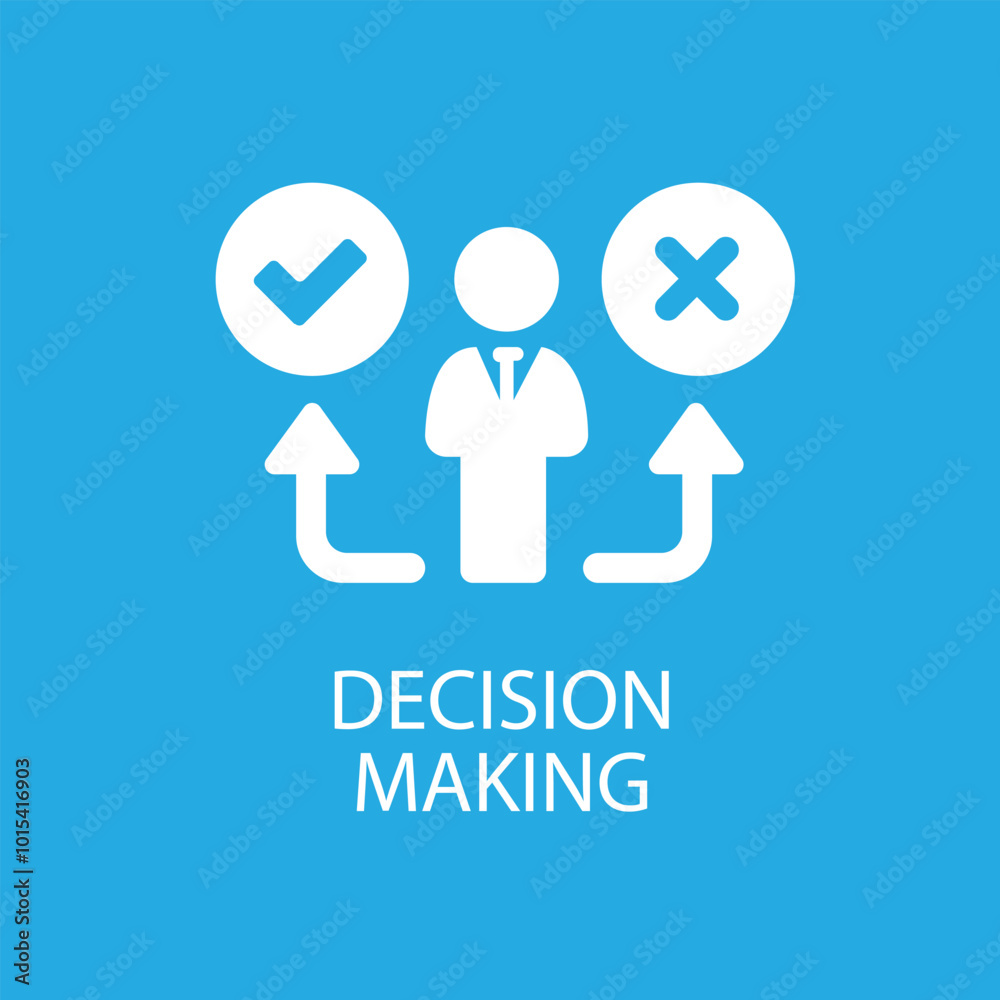Obraz premium Decision Making icon