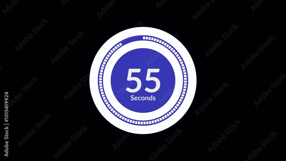 Countdown Animation Video from 60 to 0 Seconds having circular ring vanishing, 60 seconds countdown timer, time limit deadline or interval of 60 to 0 seconds. Countdown Animation Video from 60 to 0 Seconds having circular ring vanishing, 60 seconds countdown timer, time limit deadline or interval of 60 to 0 seconds.