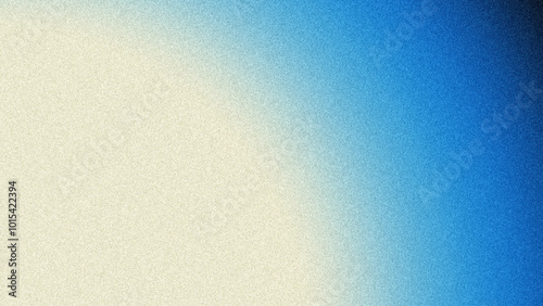 Abstract background grainy texture. Wallpaper. Blue gradient mix horizontal background.