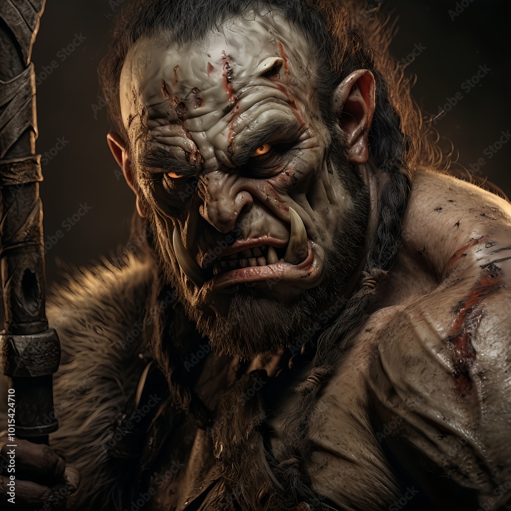DND orge fantasy portrait DND orge fantasy portrait
