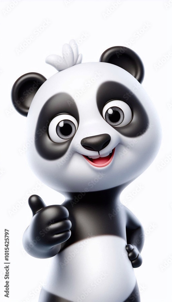 Panda Daumen hoch Panda Daumen hoch