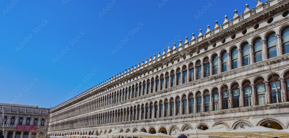 Unbelievable architecture of the ancients, San Marco Piazza, Venice, Italy