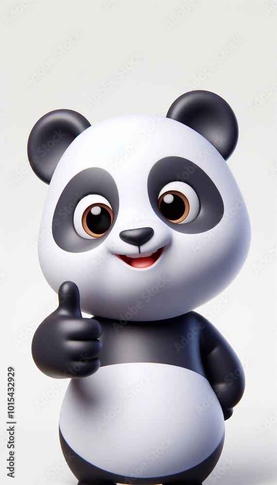 Panda Daumen hoch Panda Daumen hoch