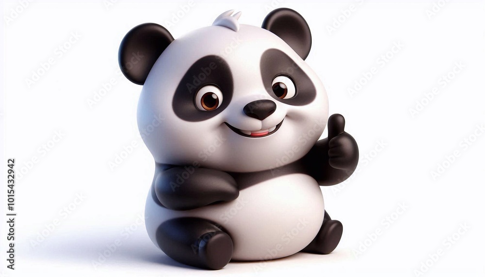 Panda Daumen hoch Panda Daumen hoch