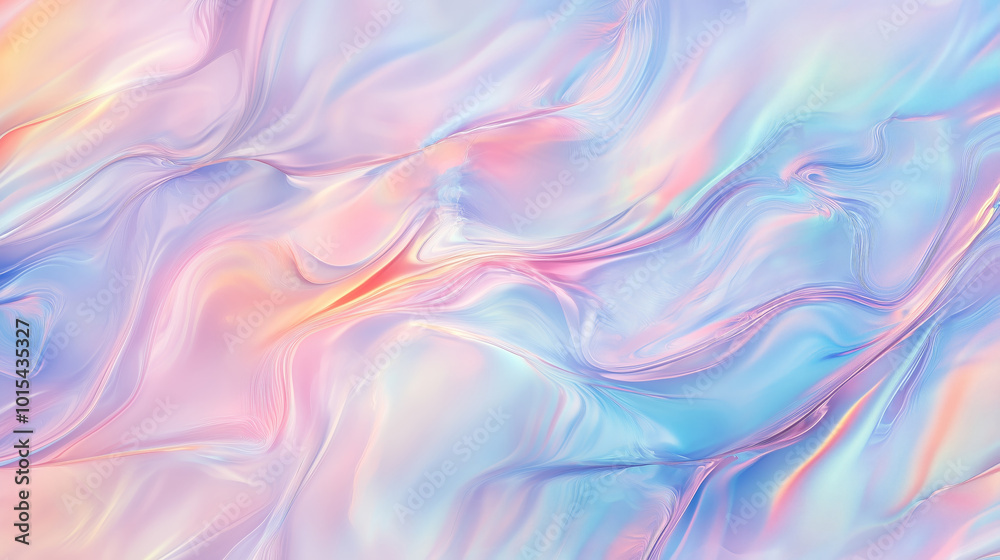 Colorful abstract fluid art with pastel waves and swirls Colorful abstract fluid art with pastel waves and swirls