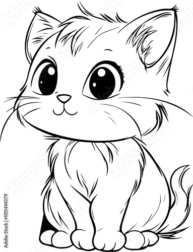 Malbuch, Sketch, Vektorgrafik, illustration, graphic, silhouette, graustufen