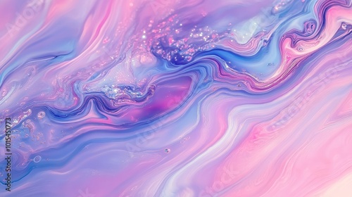 Wallpaper Mural Iridescent marble background. Marbling paint texture. Abstract background Torontodigital.ca