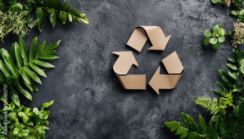Implementing Zero Waste And Net Zero Concepts For An Eco-Friendly, Climate-Neutral Long-Term Strategy In Sustainable Business Development With Conscious Consumption And Efficient Waste Management.  photo