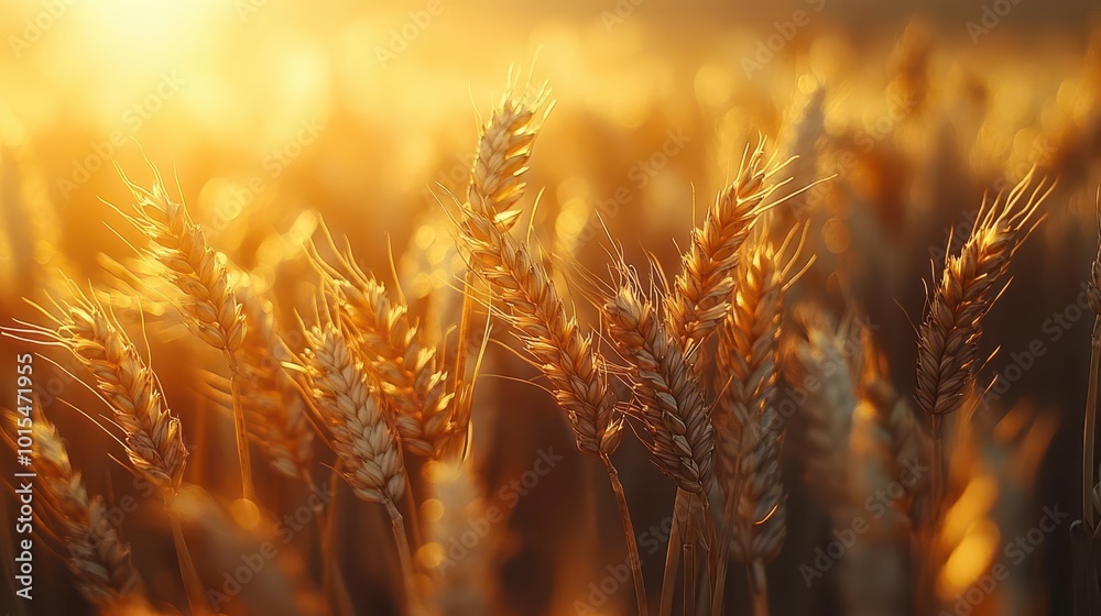 closeup shot of sunlit wheat heads swaying gently in the breeze emphasizing the intricate textures and golden hues of the field with soft natural lighting enhancing the beauty of nature closeup shot of sunlit wheat heads swaying gently in the breeze emphasizing the intricate textures and golden hues of the field with soft natural lighting enhancing the beauty of nature