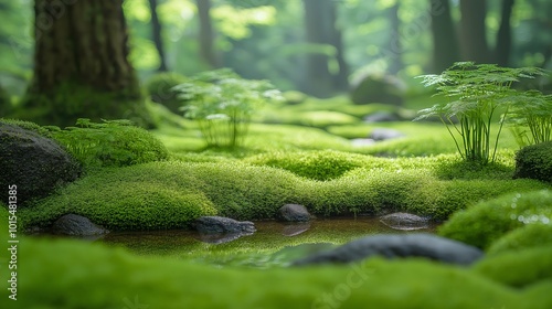 forest small scale ecosystem