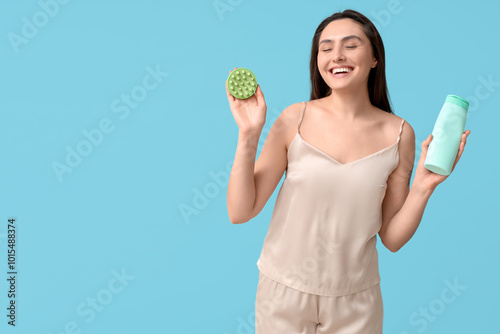 Beautiful young woman with ...