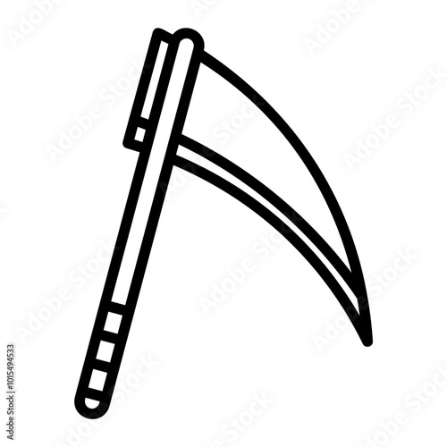 scythe Line Icon