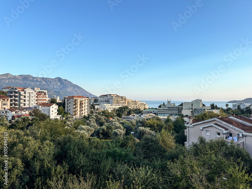 Becici, Montenegro, View of the city photo