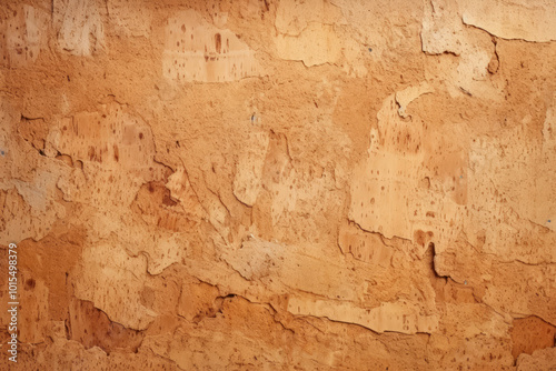 Processed collage of cork board or OSB board material texture. Background for banner, backdrop