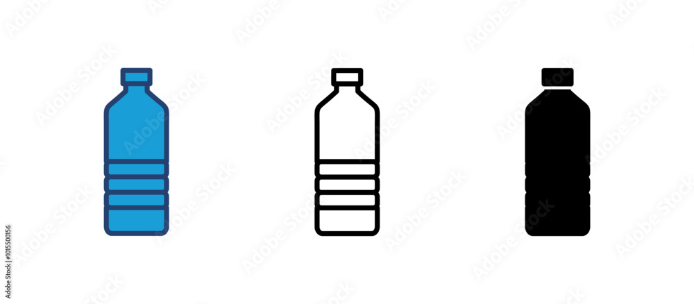 Bottle icon vector. bottle vector icon Bottle icon vector. bottle vector icon