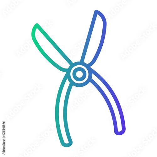 pruners Line Gradient Icon