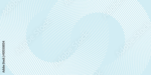 Modern abstract background. Glossy white gradient circle lines. Minimal geometric pattern. Simple graphic elements. Futuristic concept