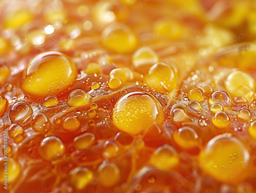 custom made wallpaper toronto digitalGrapefruit Surface with Vibrant Citrus Juice Droplets Under Macro Lens for Culinary Inspiration Concept