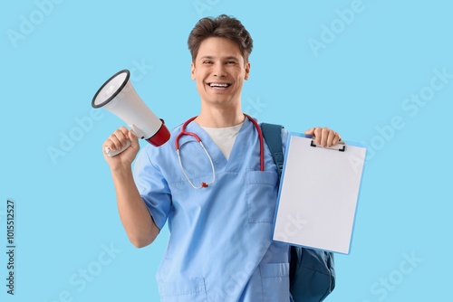 Male medical intern with me...