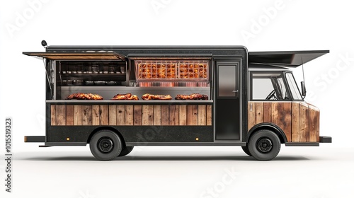 Grilled chicken truck