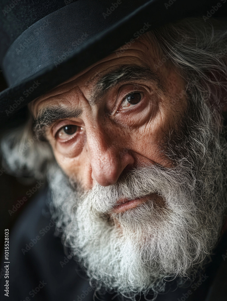 Senior jewish Rabbi