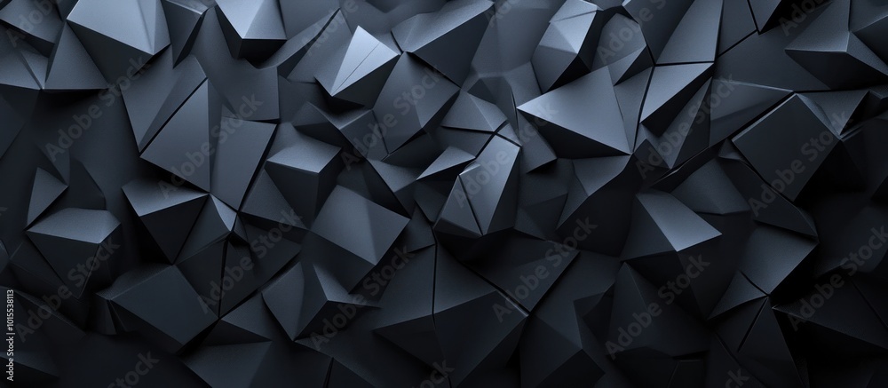 Fototapeta premium Abstract Dark Geometric Pattern