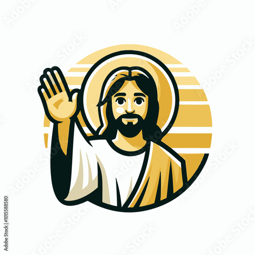 Jesus greeting